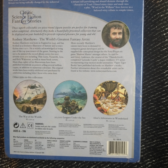 THE WIND IN THE WILLOWS 500 PIECE JIGSAW PUZZLE. NEW - Picture 6 of 9